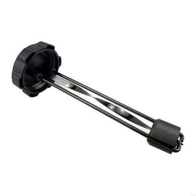 H8WE Snowmobile Screw on Non-Vented Gas Caps with Gauge