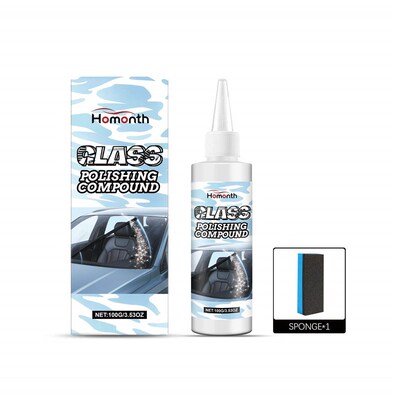 HOMONTH Auto Glass Polishing Paste - Car Glass Film Coating