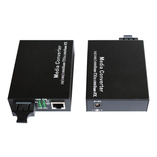 LED dot matrix video wall smaller fiber optical media conve