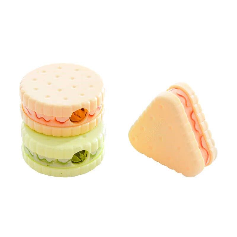 4 Pcs Lytwtws Stationery  School Office Supplies Cute Cooki - 实物图