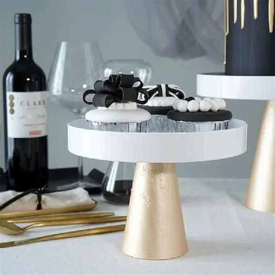 High Feet Cake Stands Wood Base Ornament Storage Wedding