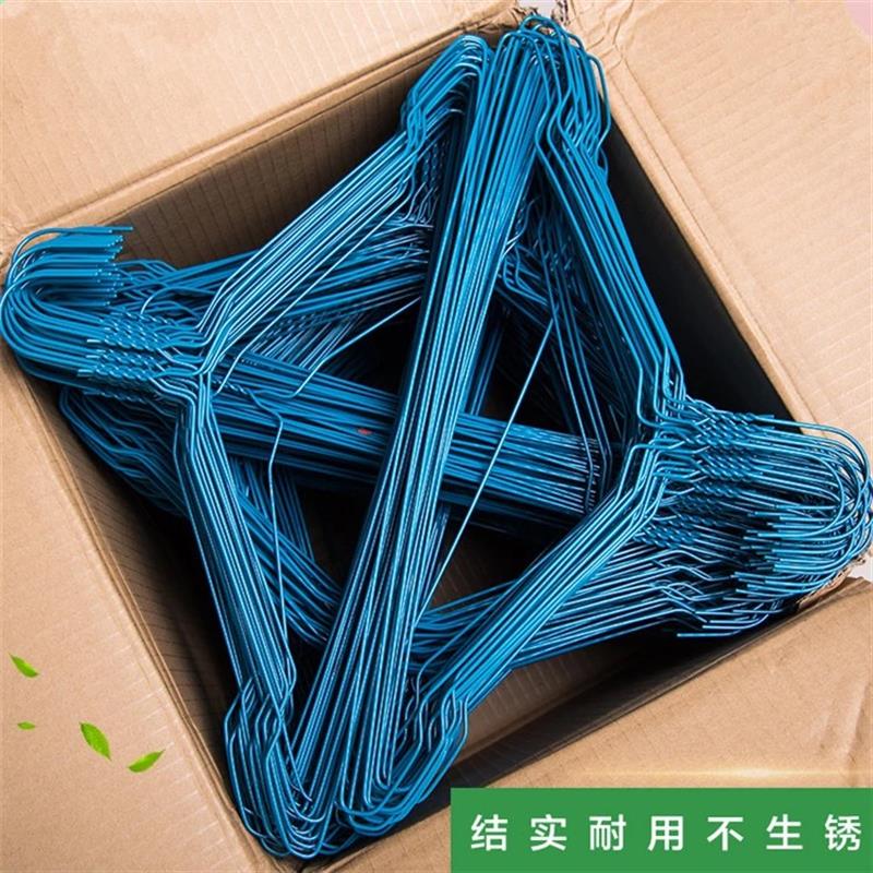 2.5白色绿色衣架加粗白色平肩凹槽喷塑衣架大衣衣架干洗店洗衣店