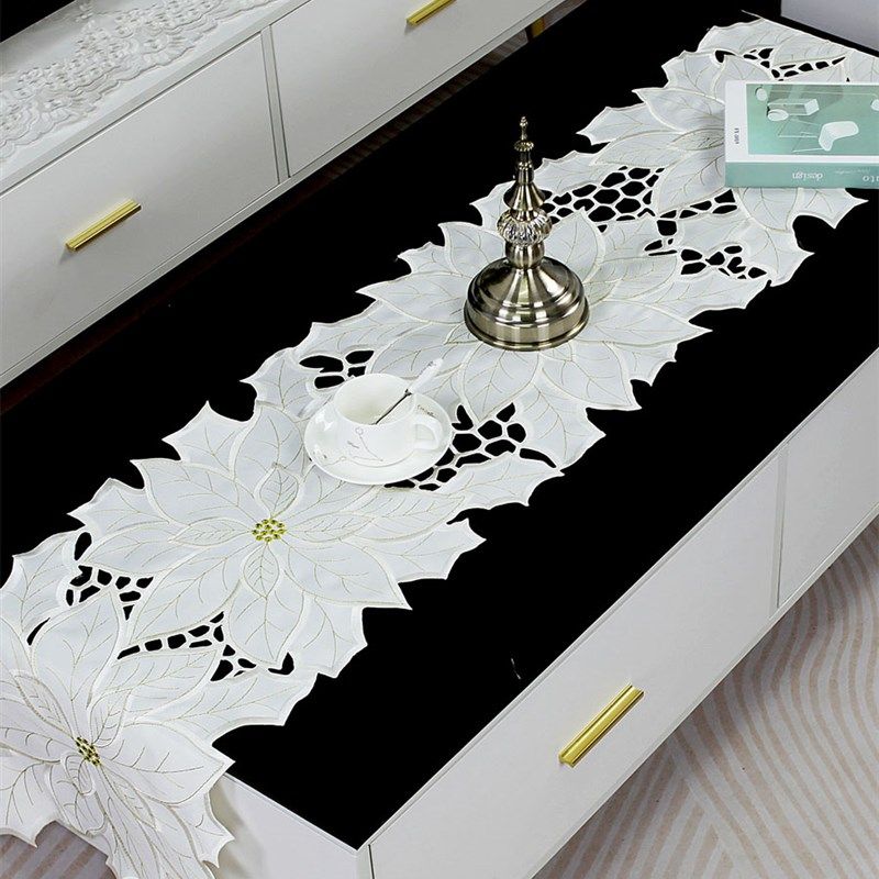 花谷朵茶几盖布田园欧式奢华盖布布艺茶几巾白色现代盖布客厅盖巾,居家布艺,桌旗,淘宝优惠券,粉丝福利购,淘宝优惠卷