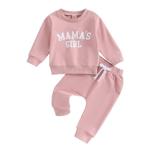 Citgeett Autumn Toddler Baby Girls Outfit Long Sleeve Letter