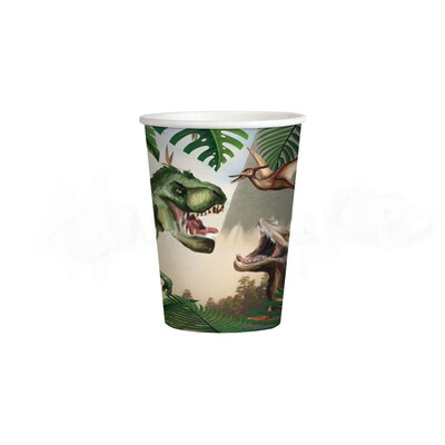 Jurassic dinosaur themed paper plates paper cups Childrens