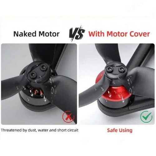 Motor Protective Cover Cap for DJI Avata 2 Aluminum Alloy