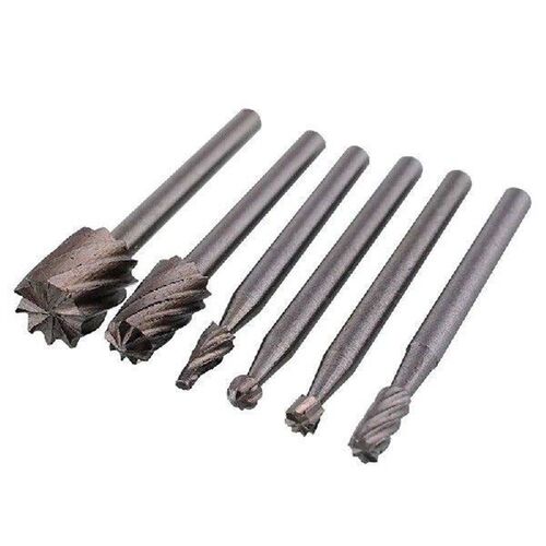1~15PCS Rotary Cutter File HSS Routing Router Drill Bits