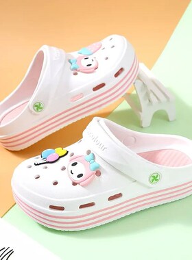 Summer Girls Clogs 2023 Children Kawai Sandals New Fashion D