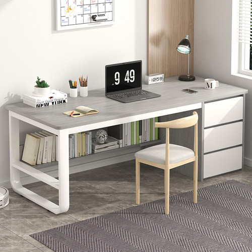 Computer office desk student study table chair combination