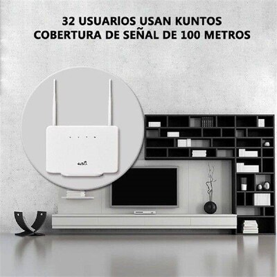 4G Wireless Router 300Mbps 4G LTE CPE Router Modem External
