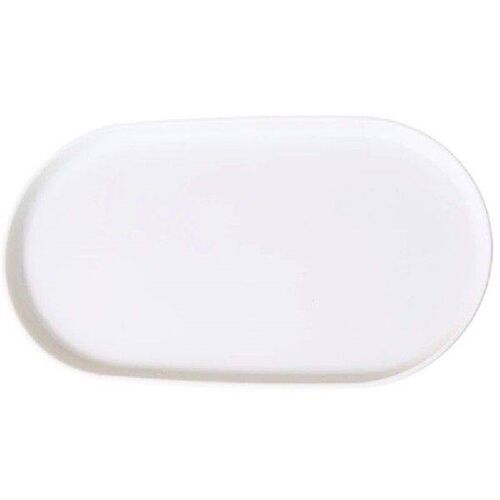 Plastic Oval Serving Tray Kitchen Fruit Dessert Tray