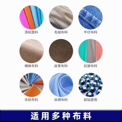 Fabric repair adhesive specifically designed for strong bond