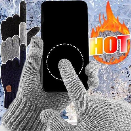 Winter Thickened Warm Glove Cold Proof Cashmere Mitten
