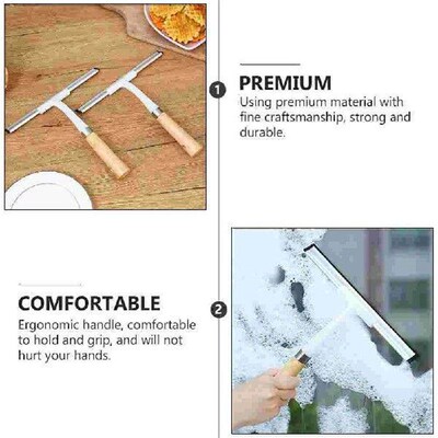 Glass Cleaner Window Squeegee Water Removal Accessory