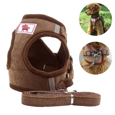 Dog Vest Harnesses for Small Medium Dogs Pug French Bulldog