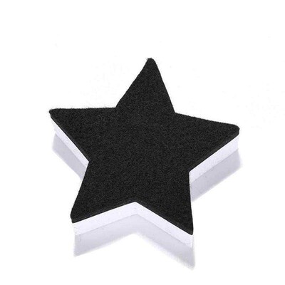 *1PCS Five-Pointed Star Magnetic Whiteboard Eraser Dry wipe