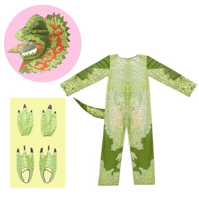 christmas Costumes Boys Girls Tricera Cosplay Set Children J
