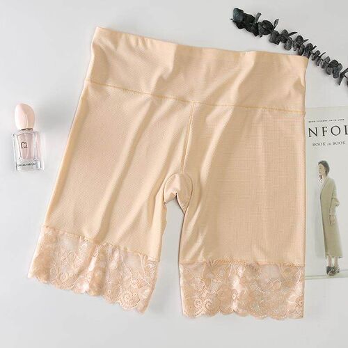 Pants with added fat, lace, ice silk, breathable holes,