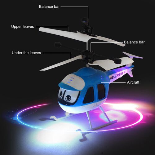 Mini RC Helicopter Induction Flying Toys RC Helicopter USB C