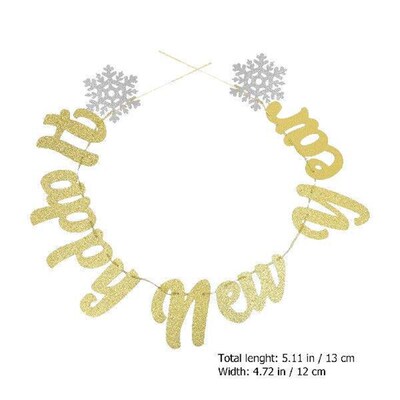 Decorative Banner 2024 Celebrating Flag New Years Eve Cake