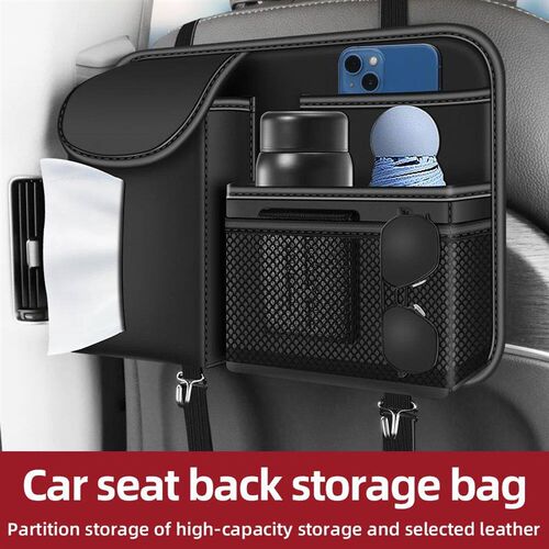 2025 New Car Seat back Storage Organizer Bag Universal Multi