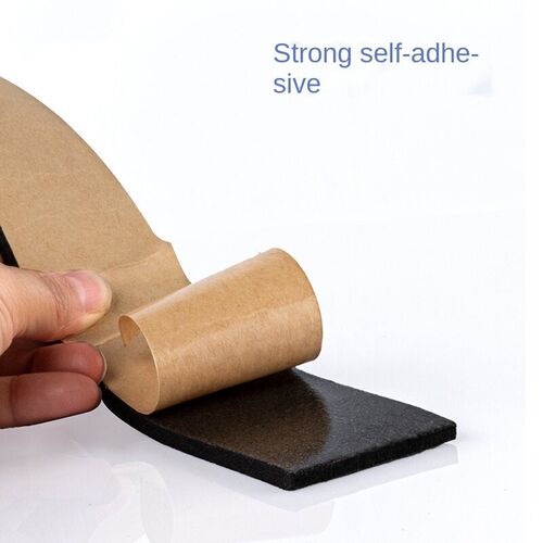 Rubber Self Adhesive Sponge Seal Strip Width10-30mm Thick 2-