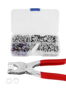120 Sets Mix Colors Metal Prong Snap Buttons Fasteners Press