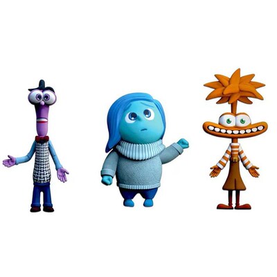 6pcs/set  Inside Out Kids Toy Figure Sadness Joy Anger Actio