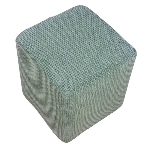 New Solid Stretch Ottoman Slipcover Sofa Footstool Cover Sto