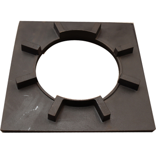 燃气炉灶支架酒店商用沟风板生铁平头煲汤炉花架矮仔炉花板