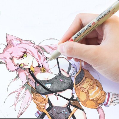 Pigma Micron Pen Set 003 005 01 02 03 04 05 08 1.0 2 3 BR fo