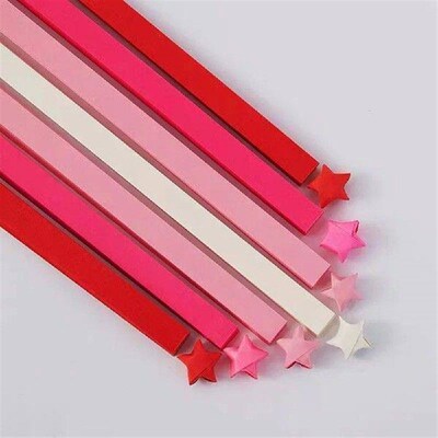 Stars Craft Paper 540 Gradient Color Origami Strips Double