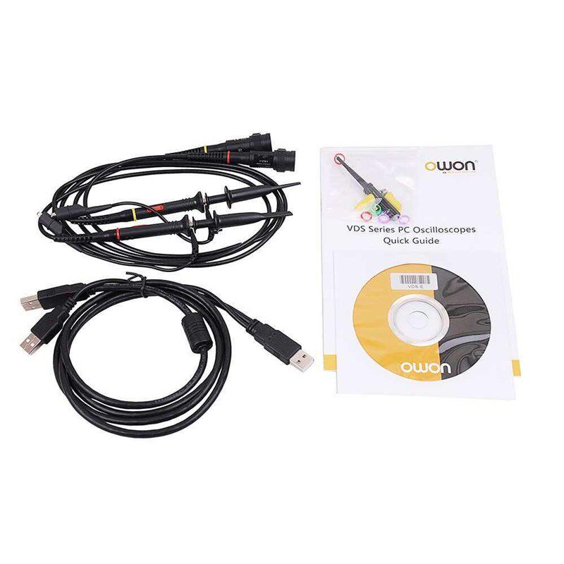 VDS1022/VDS1022I 25MHz 100MSa/s Sample Rate 2/ 4 channels PC - 实物图