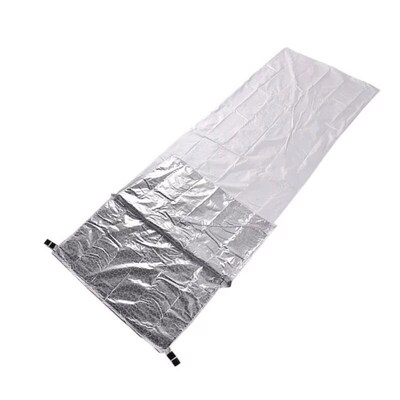 Nylons Silver Coated Sleep Bag Heat Retention Cold Weather C