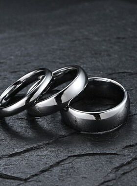 MIXMAX 50PCs Silver Plated Stainless Steel Rings For Men 2mm