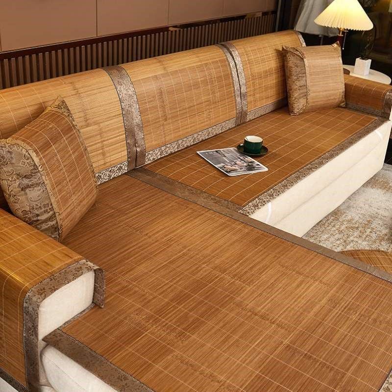 防滑沙发坐垫202竹席沙发直排夏天新款罩凉席夏季盖布凉垫子垫,居家布艺,沙发垫,淘宝优惠券,粉丝福利购,淘宝优惠卷