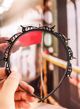 2023 New Double Bangs Hairstyle Hair Clips Hairpin Head Hoop