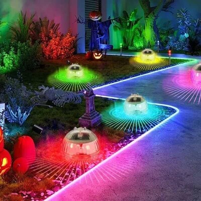 1PCS Solar Floating Lamps LED Waterproof Glow Globe Pool Lig