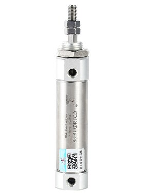 星辰气动不锈钢迷你气缸六角活塞杆不旋转J2KB10/1-10笔形气缸