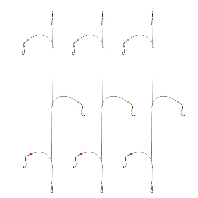 丸世串钩3钩钓组钢丝防缠绕线组黄辣丁鲈鱼排钩鱼钩海杆远投三钩,户外/登山/野营/旅行用品,鱼钩,淘宝优惠券,粉丝福利购,淘宝优惠卷