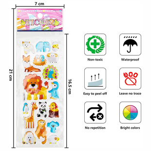 40 Sheets/lot Cartoon ers 3D Cartoons Characters Princess Ra