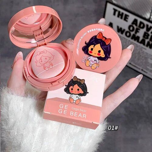 Cushion Blush Blendable Shade with Powder Puff Whitening wit
