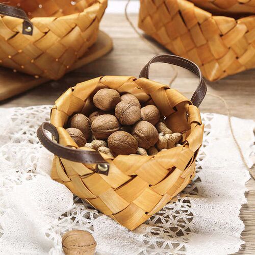 Desktop Storage Basket Fruit Vegetable Basket Bread Basket