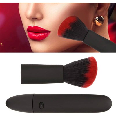 Makeup Brush, Portable 10 Gears Vibration Frequency  Face