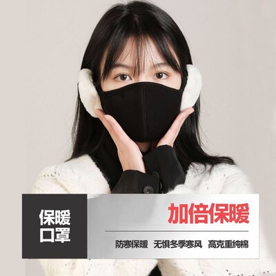 2023 winter 3D warm mask ear protection riding windproof