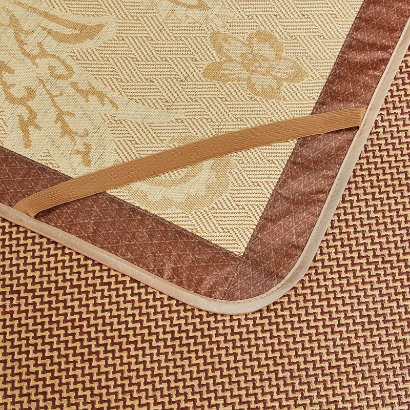 夏天冰凉藤席三件1.5m提花面冰丝凉席学生宿舍儿童软席草席子,床上用品,藤席,淘宝优惠券,粉丝福利购,淘宝优惠卷