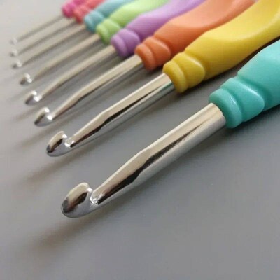 Crochet Hook Mix Size Crochets Soft Handle DIY Knitting Need
