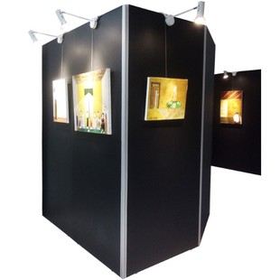 无缝艺术板墙亚麻布背景墙隔断书法摄影美术作品文化宣传书画展板