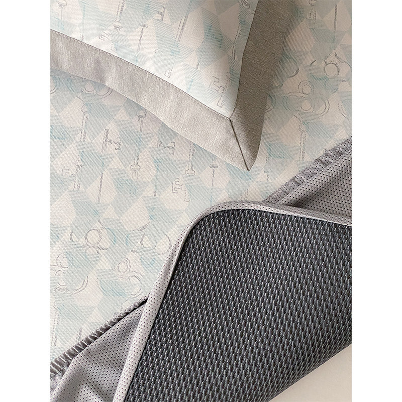 类凉感冰丝凉席夏季 可折叠人冰藤席子床笠款空调席三件1.8m,床上用品,藤席,淘宝优惠券,粉丝福利购,淘宝优惠卷