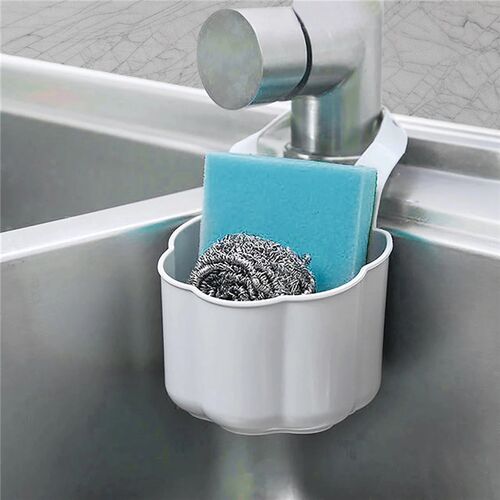 Kitchen Sponge Drain Holder PP rubber Toilet Soap Shelf Orga